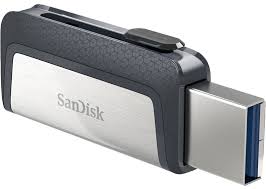   16GB SanDisk Ultra Dual Drive, USB 3.0 - USB Type-C
