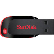   16GB SanDisk CZ50 Cruzer Blade, USB 2.0