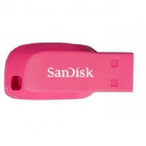   16GB SanDisk CZ50 Cruzer Blade, USB 2.0, Pink