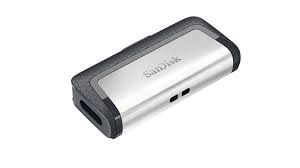   128GB SanDisk Ultra Dual Drive, USB 3.0 - USB Type-C