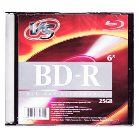 BD-R VS 25 Gb, 6x, Slim Case (1), (1/200)