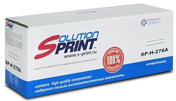 CE278A/728  Solution Print  HP