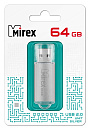 Флешка Mirex UNIT 64GB серебро