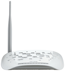 Маршрутизатор TP-LINK TD-W8951NB беспроводной ADSL2+, 4 LAN, WiFi 802.11n 150Mbps Annex B!! (Для работы по телефонной линии вместе с охранной сигнализацией)	