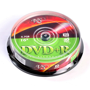  DVD+R VS 4.7 Gb, 16x, Cake Box (10), (10/200)