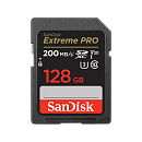   SD SanDisk Extreme Pro 128GB , Class 10, V30, UHS-I U3, 200MB/s