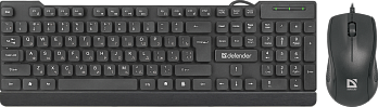 Клавиатура и мышь Defender York C-777 RU Black USB