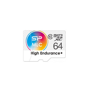   microSD 64GB Silicon Power High Endurance microSDXC Class 10 UHS-I U3 (SD ), MLC
