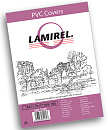 Обложки Lamirel Transparent A4, красные, 200 мкм, 100 шт
