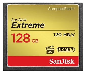  - SanDisk Extreme CompactFlash 120MB/s  128GB