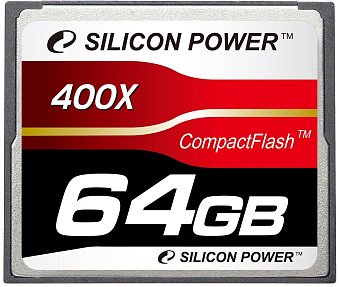   Silicon Power 400X Professional Compact Flash Card 64GB