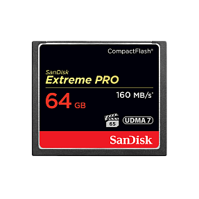   SanDisk Extreme Pro CompactFlash 160MB/s 64GB