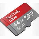 Карта памяти microSD SanDisk Ultra 64GB Class 10 UHS-I A1 140MB/s