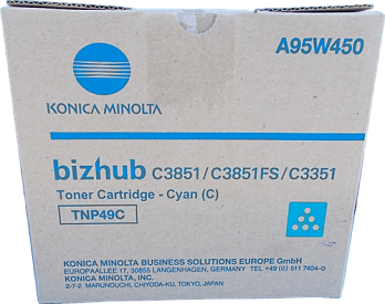 TNP-49C  Konica Minolta bizhub C3351/C3851 