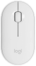 Мышь беспроводная Logitech M350 Pebble Bluetooth WHITE