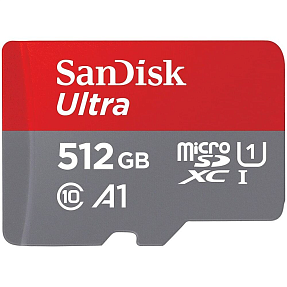   microSD SanDisk Ultra 512GB, 140MB/s