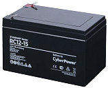 Аккумуляторная батарея CyberPower RС 12-15
