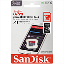 Карта памяти microSD SanDisk Ultra 128GB