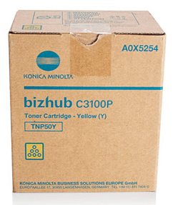 TNP-50Y -   Konica-Minolta bizhub C3100P (A0X5254)	