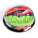 Диск DVD+R VS 4.7 Gb, 16x, Cake Box (10), (10/200)