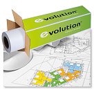  EVOLUTION PPC DRAFT Paper A0+(914), 75gr, 150 ,  3"(76)