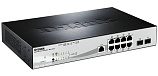 D-Link DGS-1210-10P/ME   2   8  10/100/1000Base-T   PoE  2  1000Base-X SFP