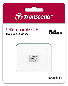  Transcend microSDXC 300S Class 10 64GB