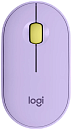 Мышь беспроводная Logitech M350 Pebble Bluetooth LAVENDER LEMONADE
