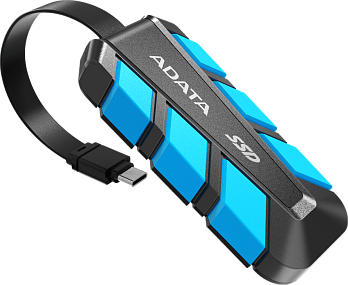   SSD A-DATA SC740 500GB, External, USB 3.2 Gen 2 Type-C, 