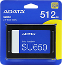 SSD  A-DATA Ultimate SU650 512GB, 2.5", SATA III